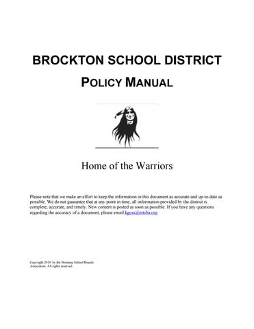 Procedural Safeguards Wyoming Department Of Education State >> Brockton School District Policy Manual By Montana School Procedural Safeguards Wyoming Department Of Education State >> Brockton School District Policy Manual By Montana School