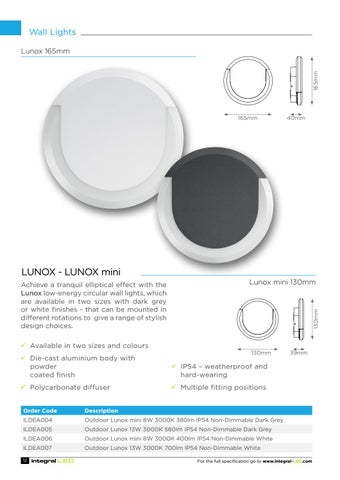 Integral LED 户外 系列 第 12 页