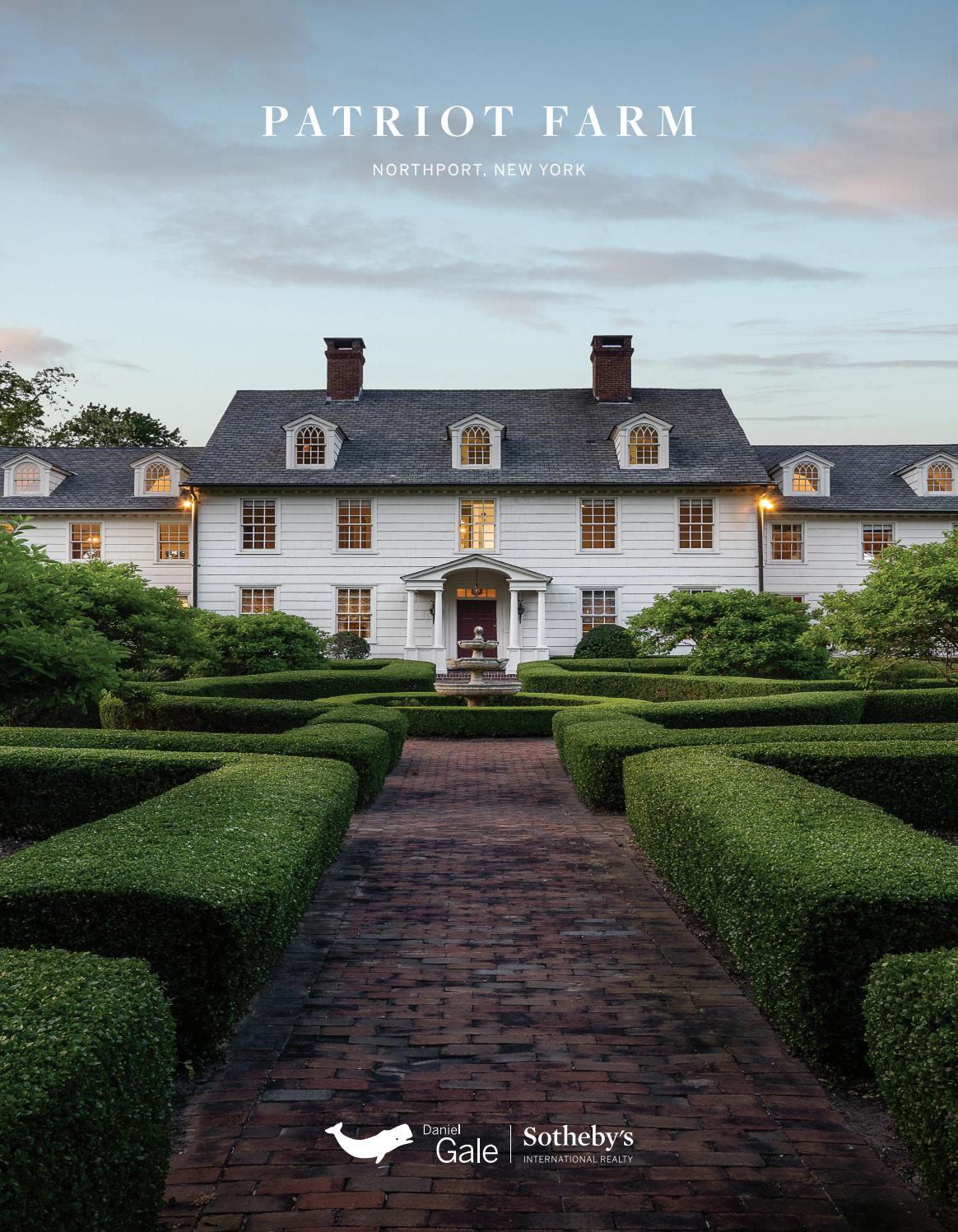 Patriot Farm Northport, New York by Daniel Gale Sotheby's