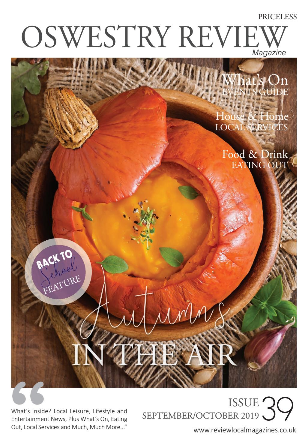 Oswestry Review Issue 39 September & October 2019 by Stephan Callear Issuu