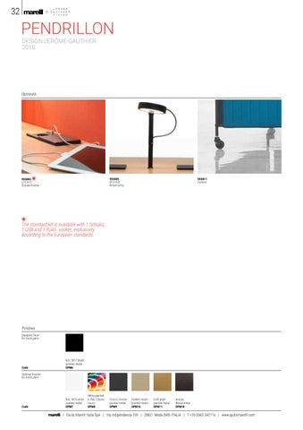 StudioLine Workplace Environments 灯饰目录 · MARELLI 工程 第 18 页