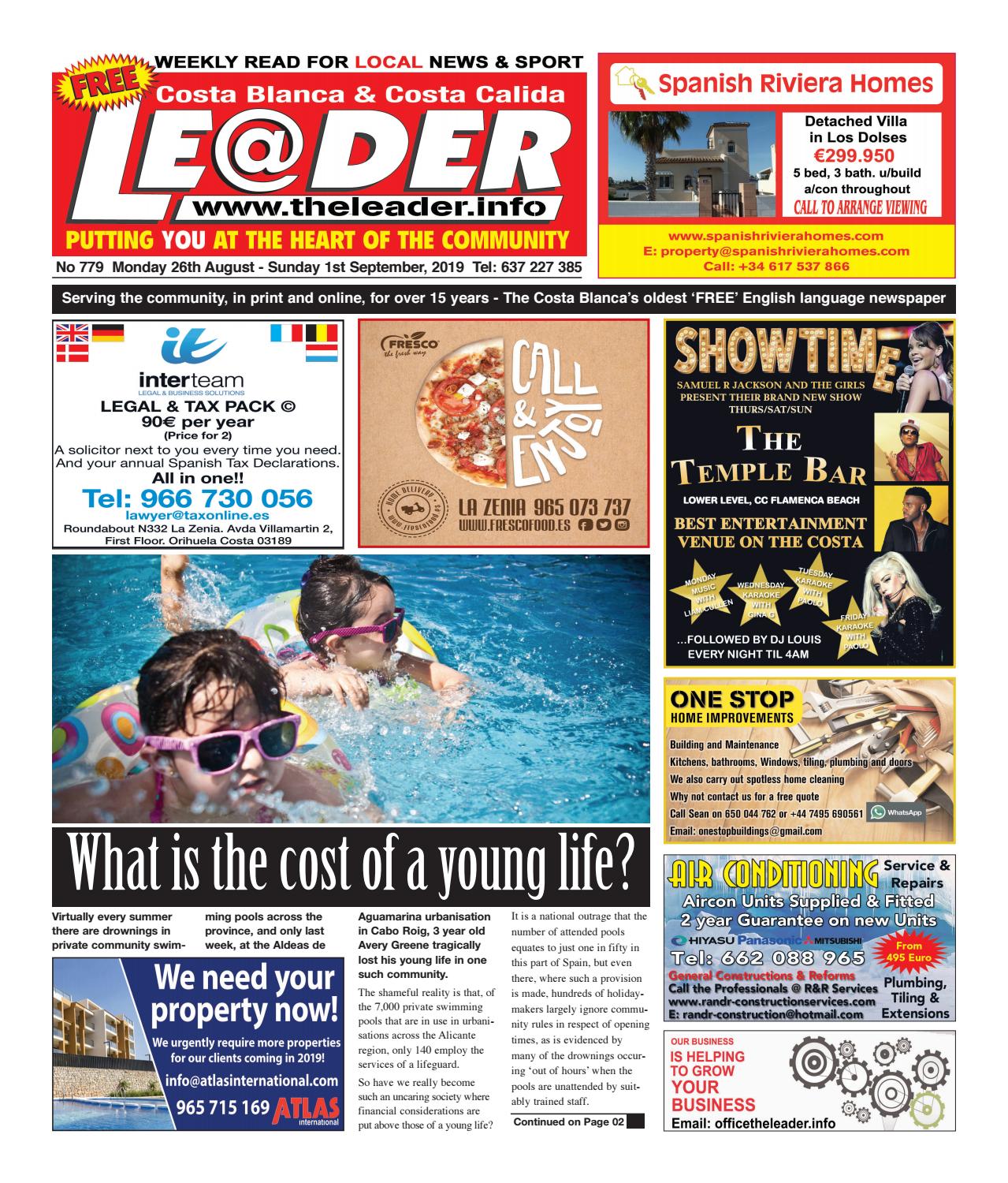 The Leader Newspaper, Edition 779 by The Leader Issuu