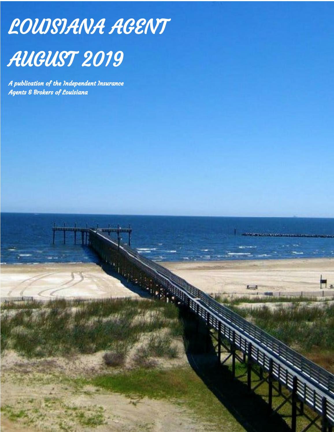August 2019 Louisiana Agent by Independent Insurance
