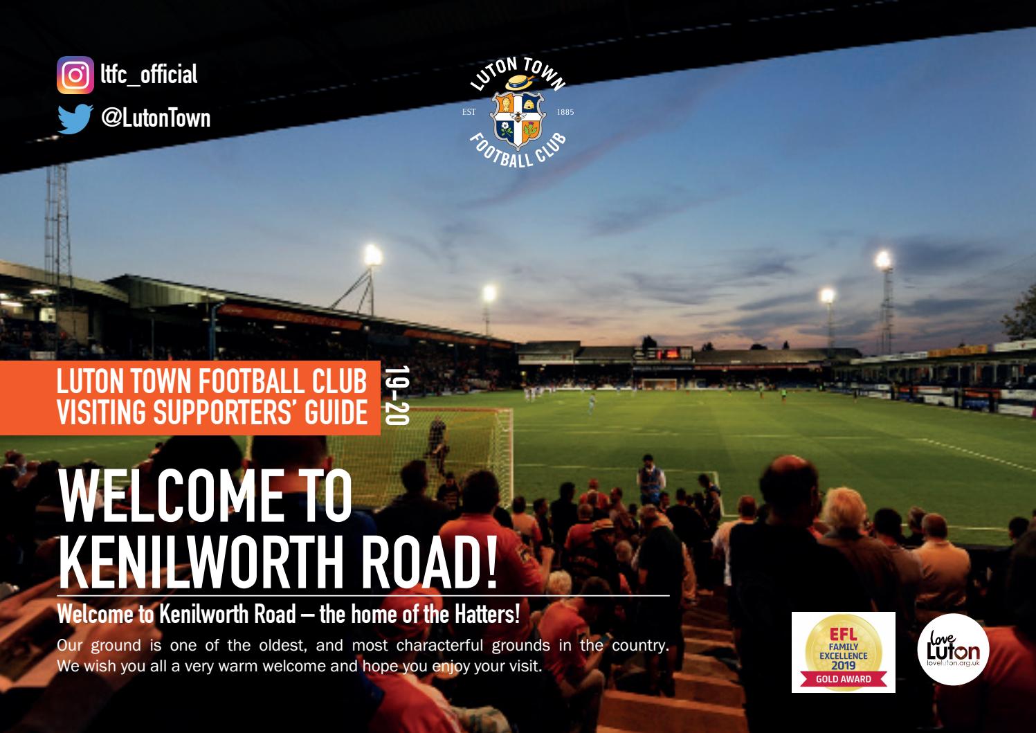 Away supporters guide 201920 by Luton Town FC Issuu