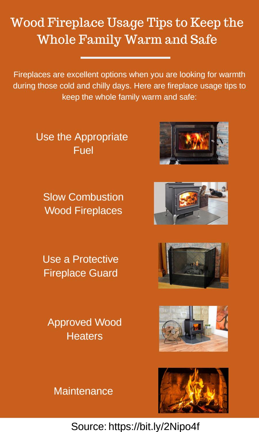Wood Fireplace Usage Tips to Keep the Whole Family Warm and Safe by