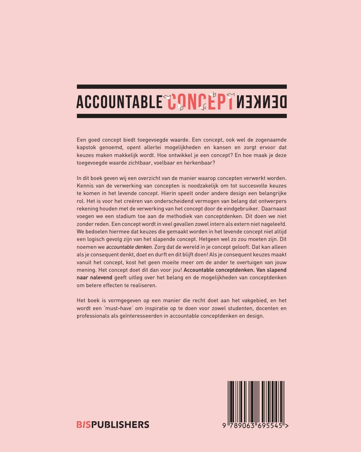 Accountable Conceptdenken by BIS Publishers - Issuu