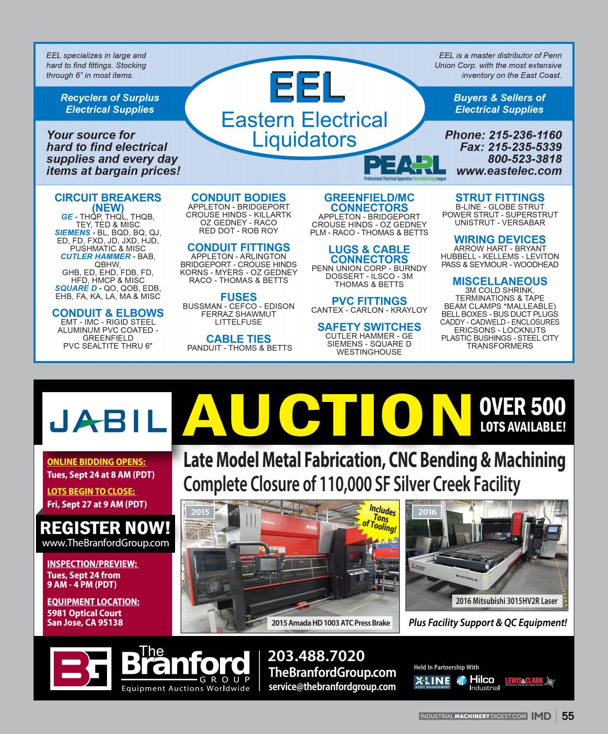 Industrial Machinery Digest September, 2019 by Industrial Machinery