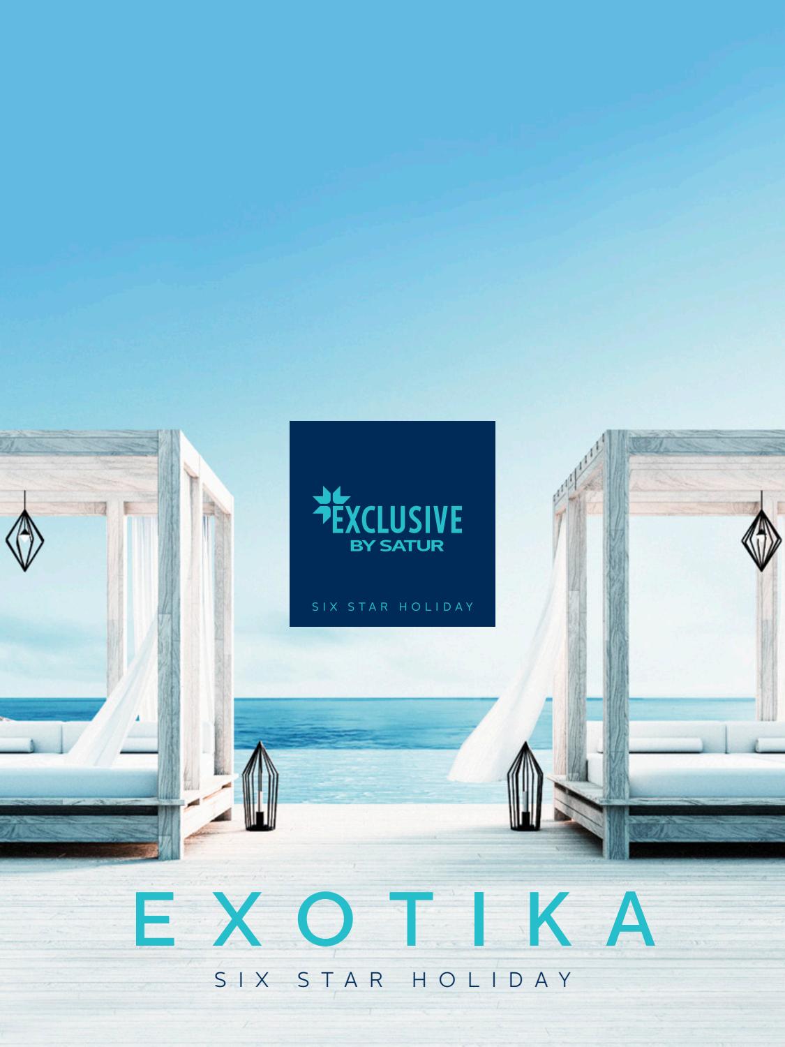 Exclusive Exotika 2020 By Satur Travel A S Issuu