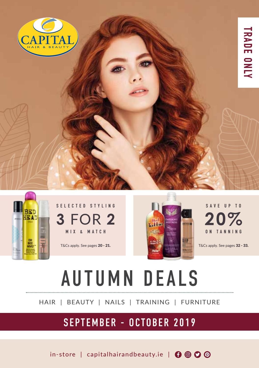 Capital Hair & Beauty IE September October Mailer 2019 by Capital