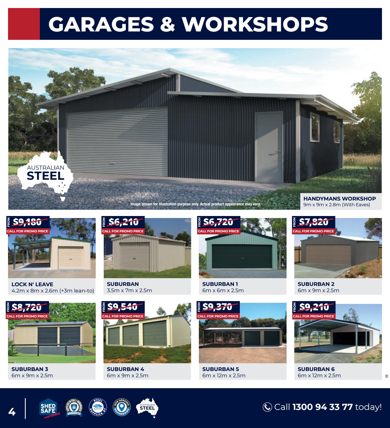 Wide Span Sheds Catalogue SA, TAS, VIC, NSW, ACT & QLD by Wide Span