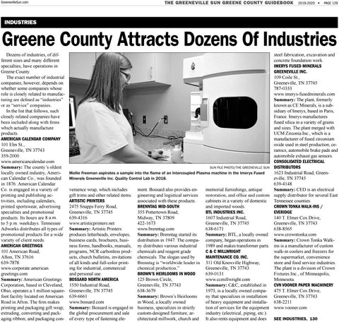 Guidebook 2019 2020 By The Greeneville Sun Issuu