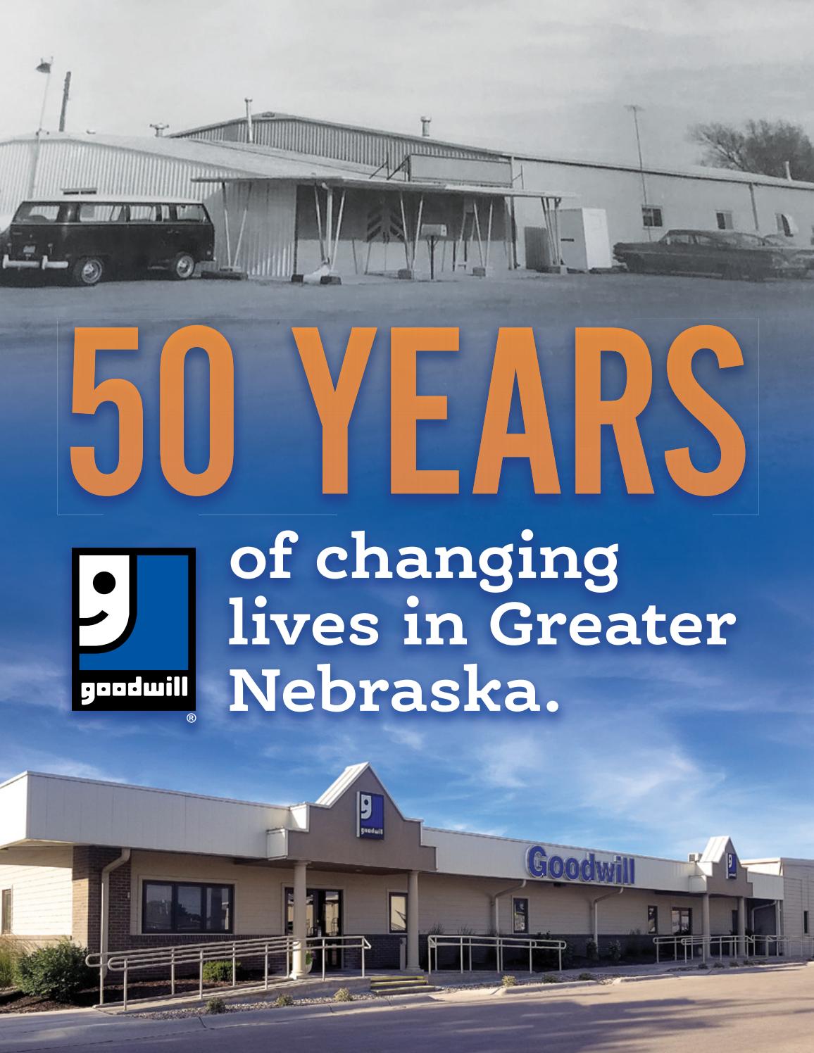 2018 Annual Report for Goodwill Industries of Greater Nebraska by