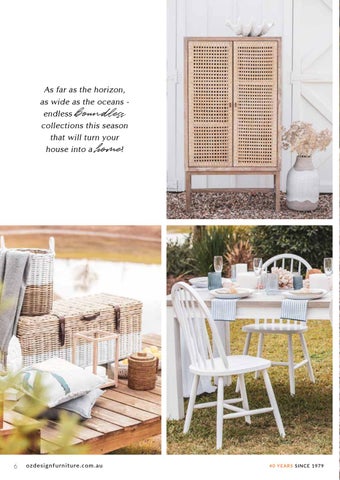 OZ Design Furniture 家具目录 · Boundless Living 19-20 Style 指南 E- 册 第 6 页