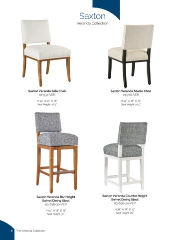 Designmaster Furniture 家具目录 · Veranda Dining by 第 6 页