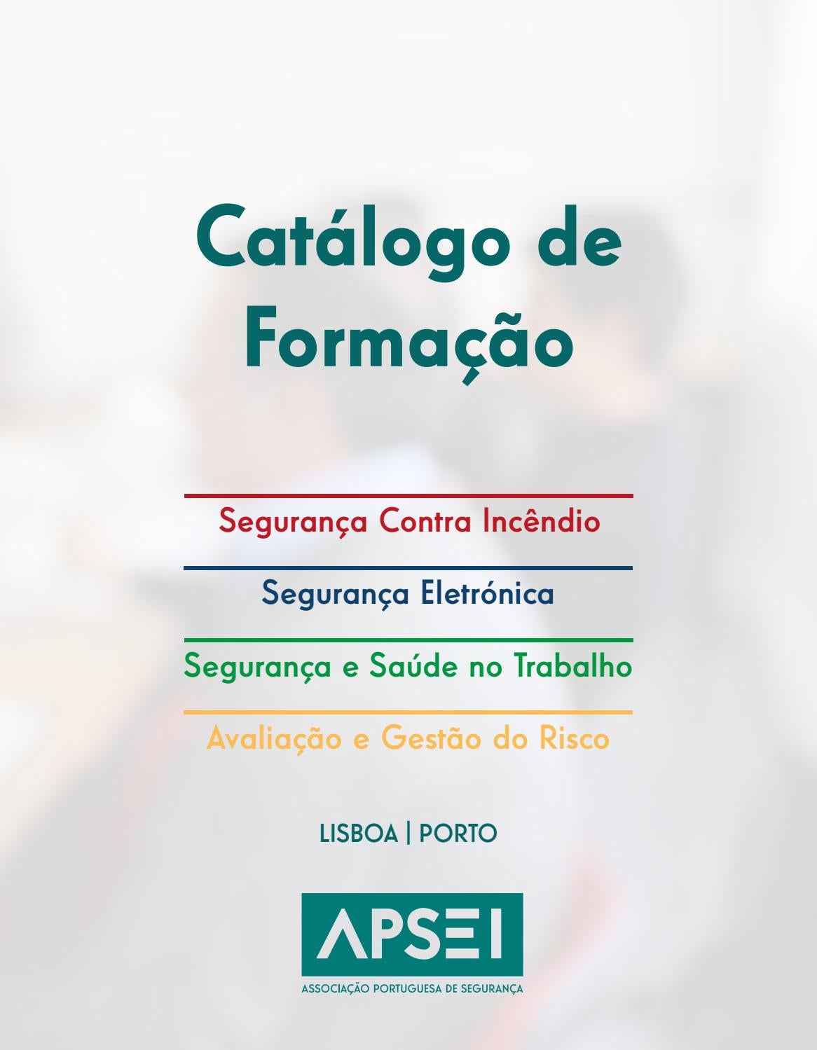 Catálogo de Formação by APSEI - Issuu