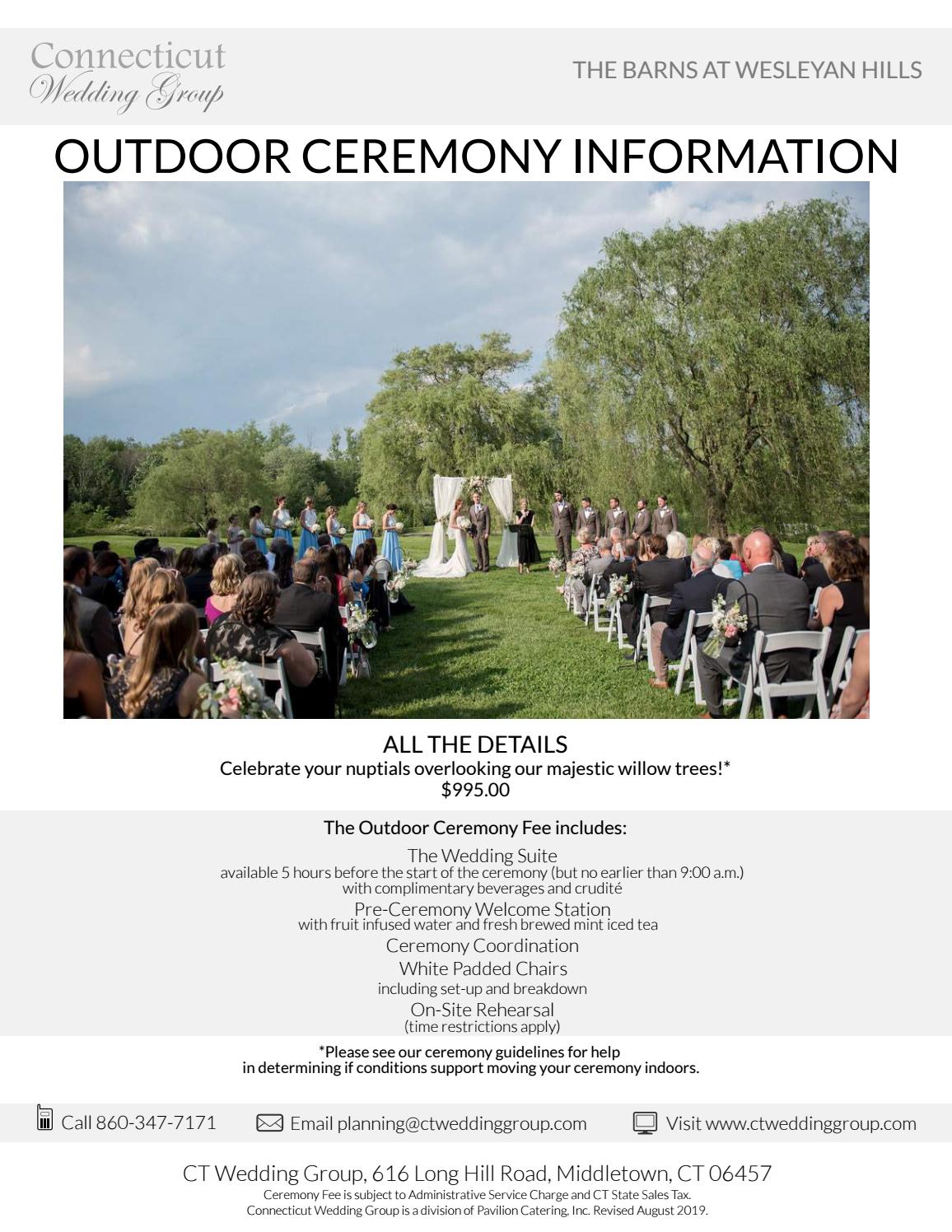 Ceremony Fee by Derek Brown Issuu