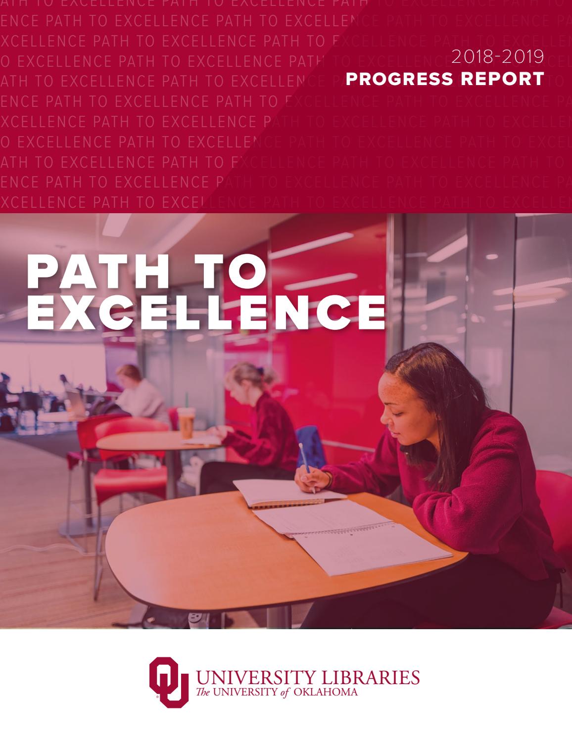 University of Oklahoma Libraries 201819 Progress Report by OU