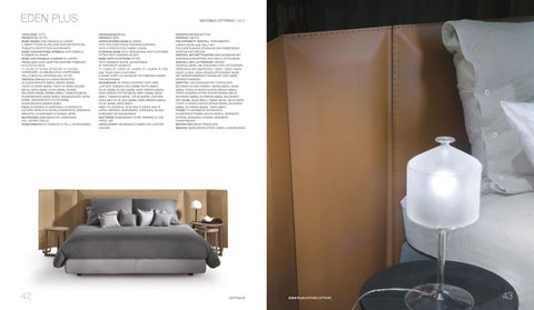 STUDIO216 FLEXFORM Sleeping 灯饰目录 第 23 页