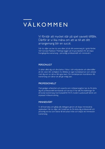 Creative Service Desk Radisson Blu Royal Viking 酒店 , Stockholm Meetings 家具手册 瑞典 第 3 页
