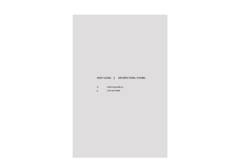 year 3 sem 1 建筑 portfolio 第 15 页