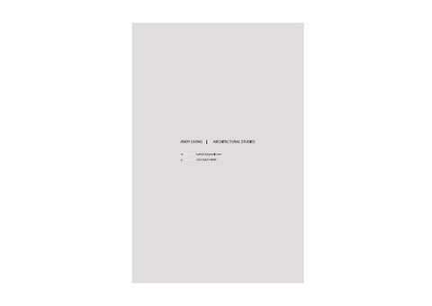 year3 sem2 建筑 portfolio 第 17 页