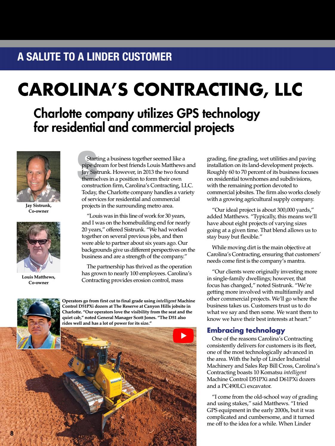 bill matthews company on Linder Industrial Machinery Link September 2019 By Construction Publications Inc Issuu