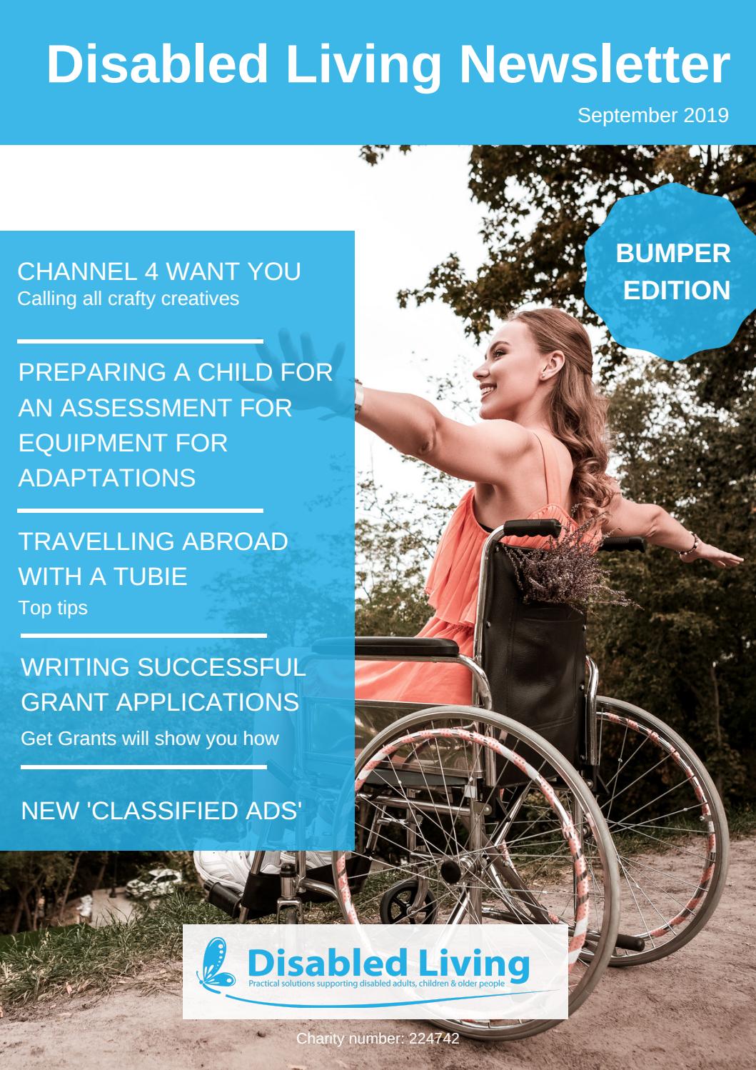 Disabled Living's September Newsletter 2019 by Disabled Living Issuu