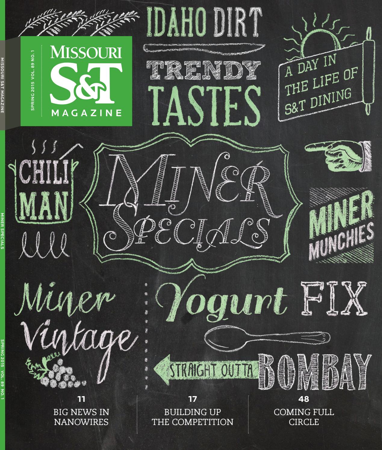 Missouri S&T Magazine Spring 2015 by Missouri S&T Library and Learning  Resources | Curtis Laws Wilson Library - Issuu
