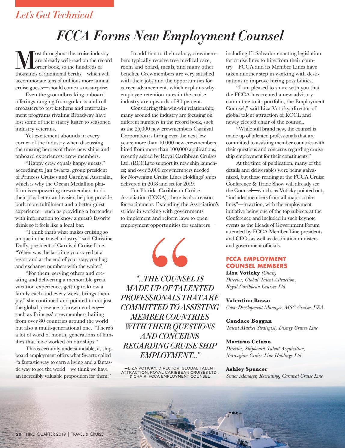 Travel & Cruise 3rd Quarter 2019 by Florida-Caribbean Cruise Association -  Issuu