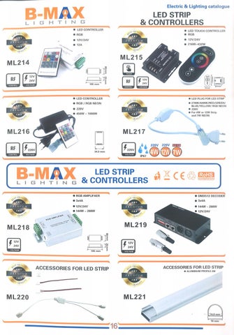 B-MAX 灯饰目录 1 第 14 页