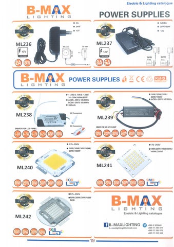 B-MAX 灯饰目录 1 第 17 页