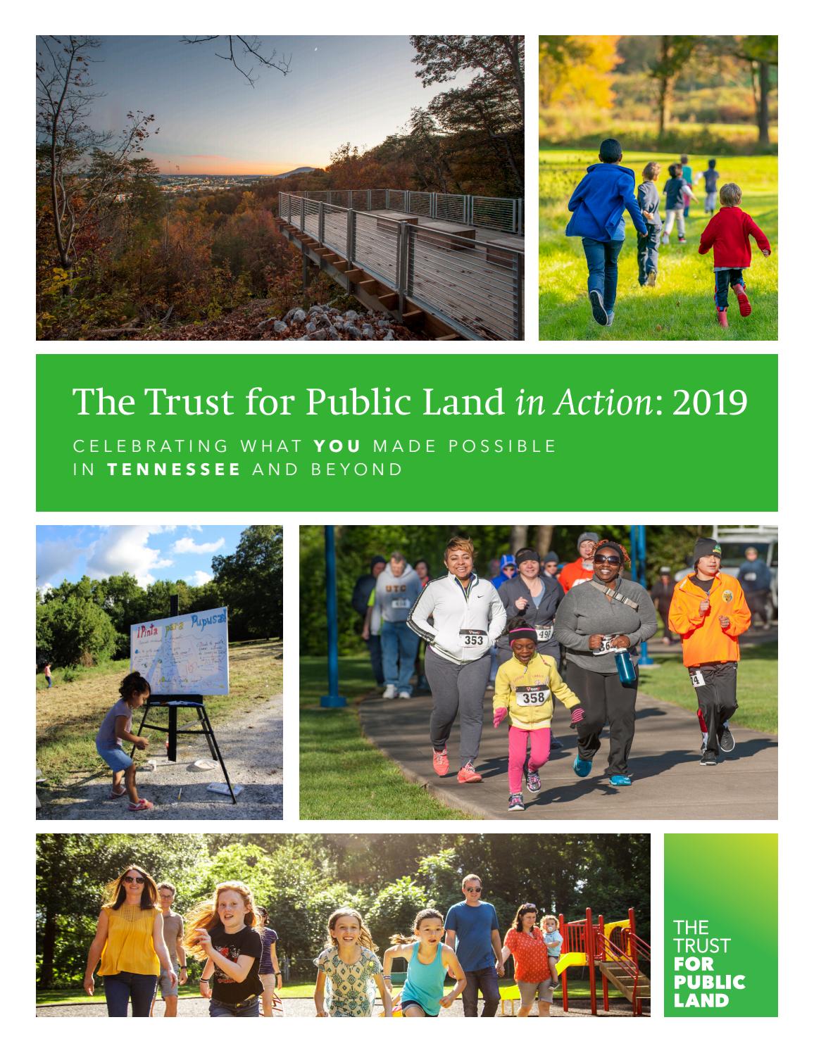 TENNESSEE The Trust for Public Land in Action 2019 by Trust for