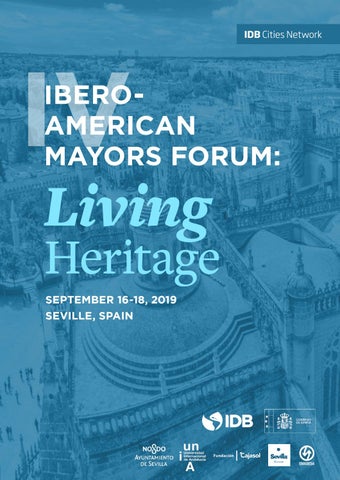Iberian American Mayors Forum Living Heritage By Bid - 