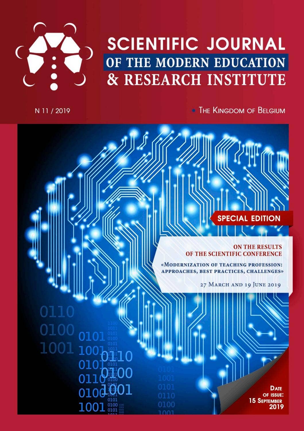 The Scientific Journal of the Modern Education & Research Institute ...