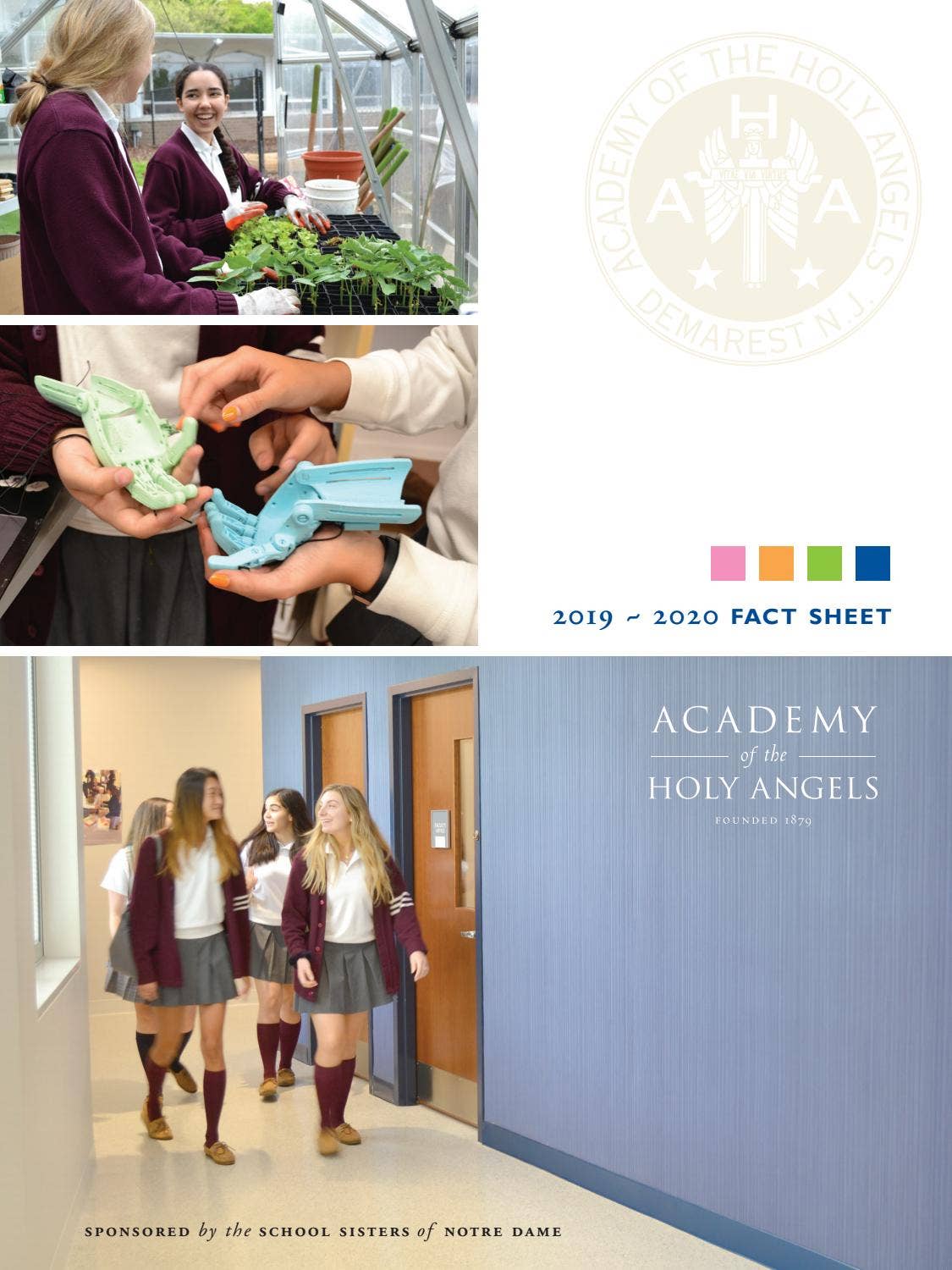 2019-2020 Fact Sheet by Academy of the Holy Angels - Issuu