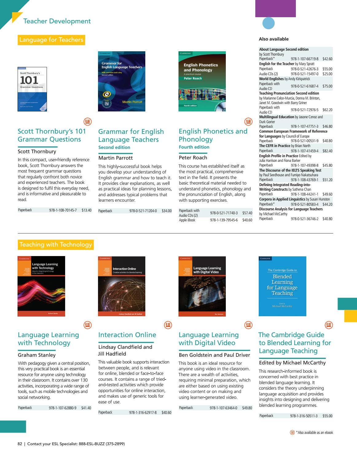 2020 ESL Cambridge University Press Catalog US by Cambridge English Issuu