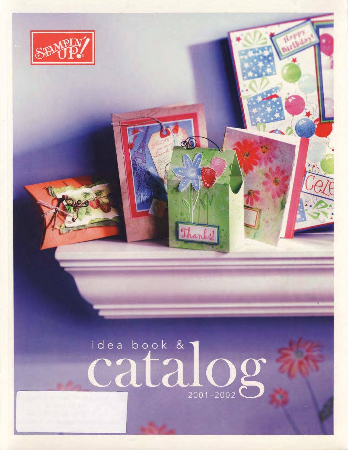 2001-02 Idea Book & Catalog - Stampin' Up! by