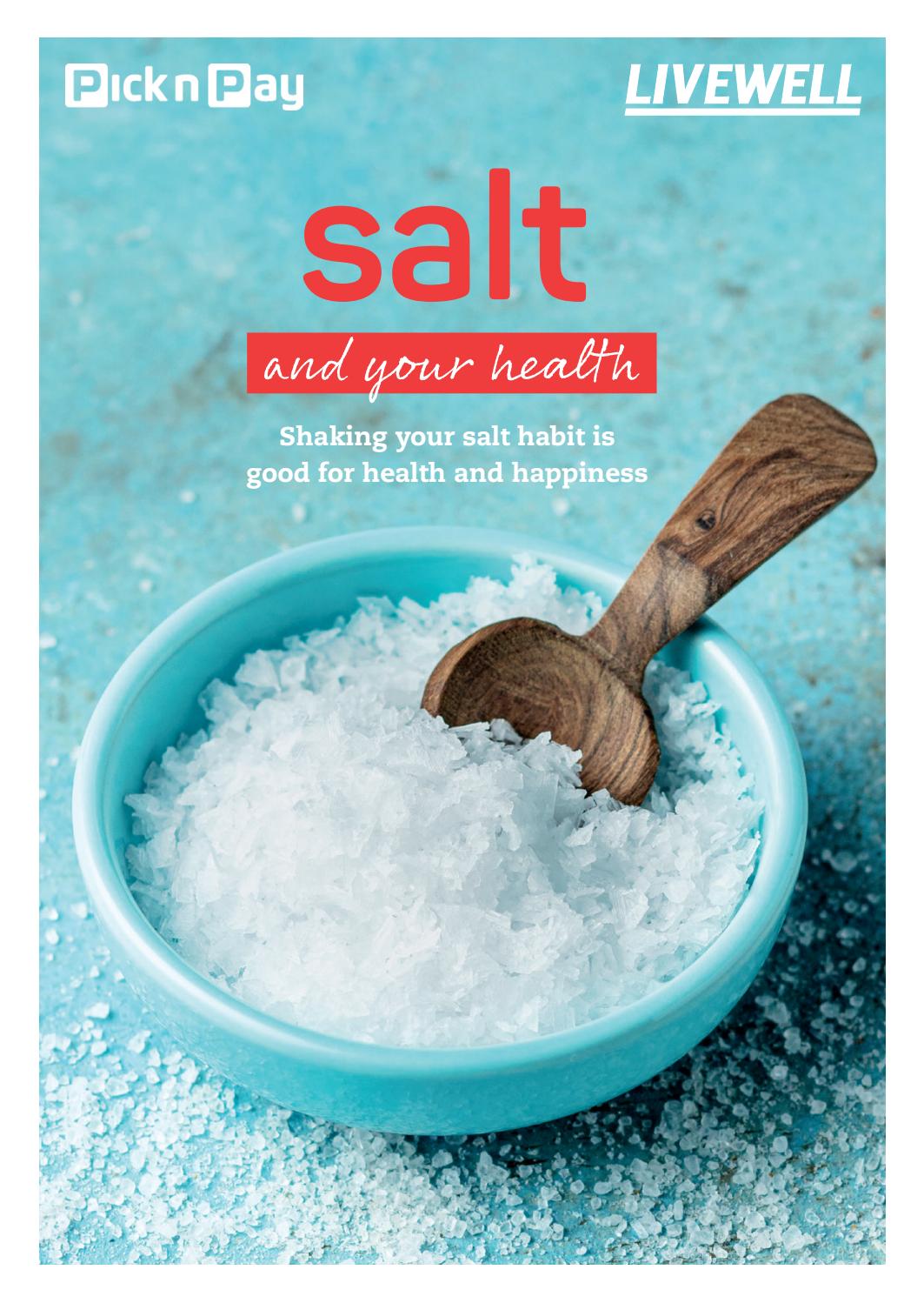 One Small Thing Salt by Pick n Pay Leaflets Issuu