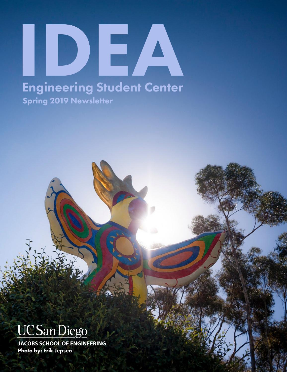 Spring 2019 IDEA Newsletter by ucsd idea Issuu