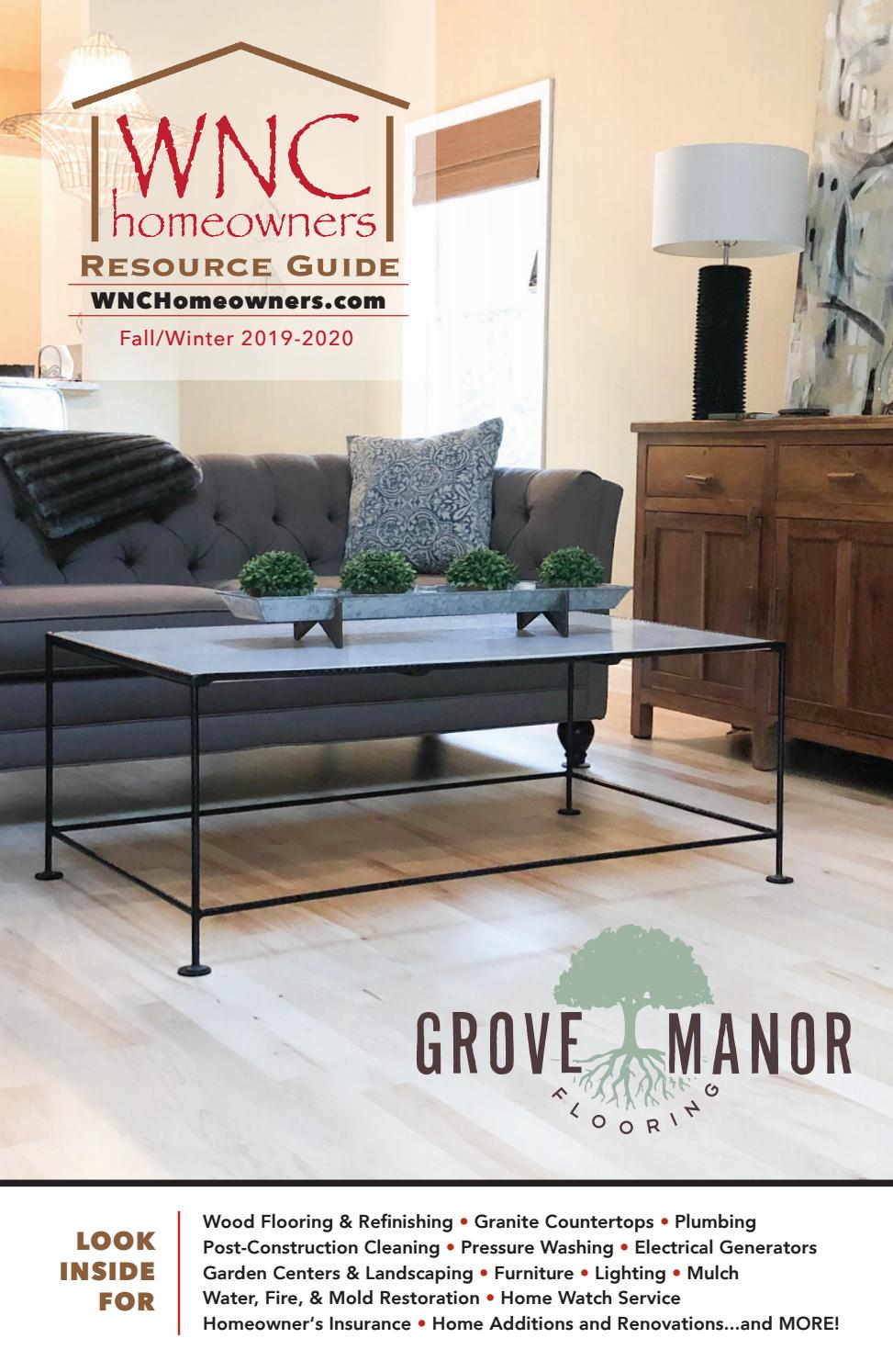 Wnc Homeowners Resources Guide Fall Winter 2019 20 By Hulsey