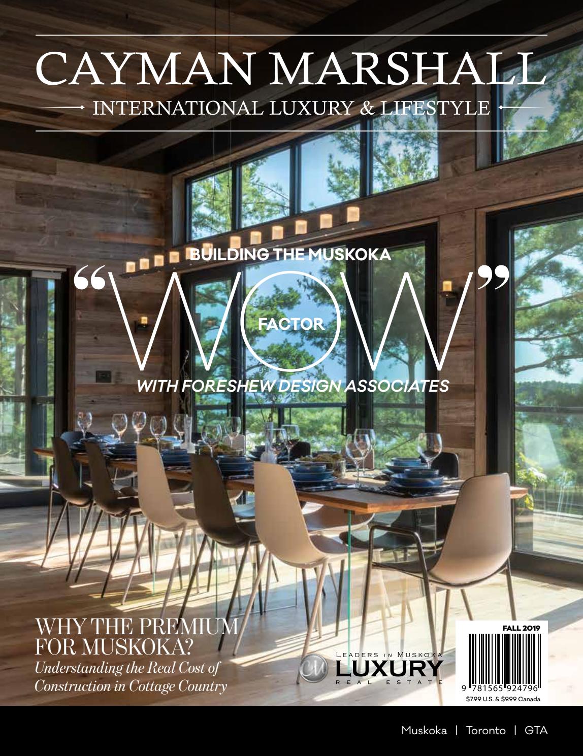 Cayman Marshall International Luxury & Lifestyle Fall 2019 by Cayman