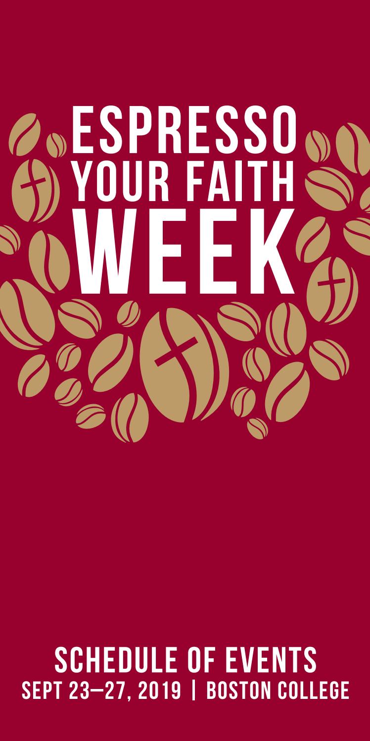 Espresso Your Faith Week 2019 by The Church in the 21st Century Center