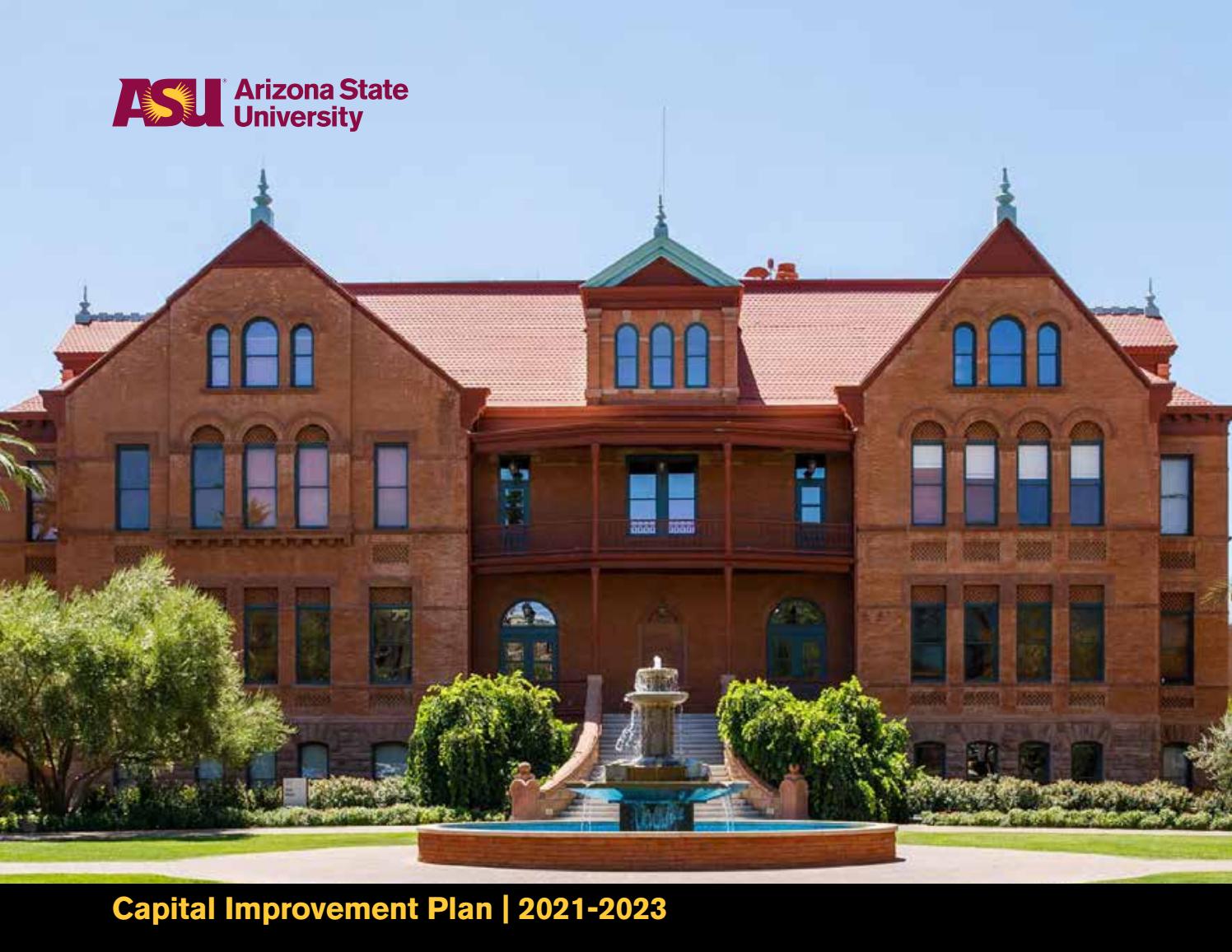 Asu Capital Improvement Plan 2021 2023 By Business And Finance Communications Issuu