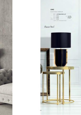 Flam&Luce® ByClassy Flam × Luce ® - 灯饰 / Luminaires - 目录 Sept. 2019 第 13 页