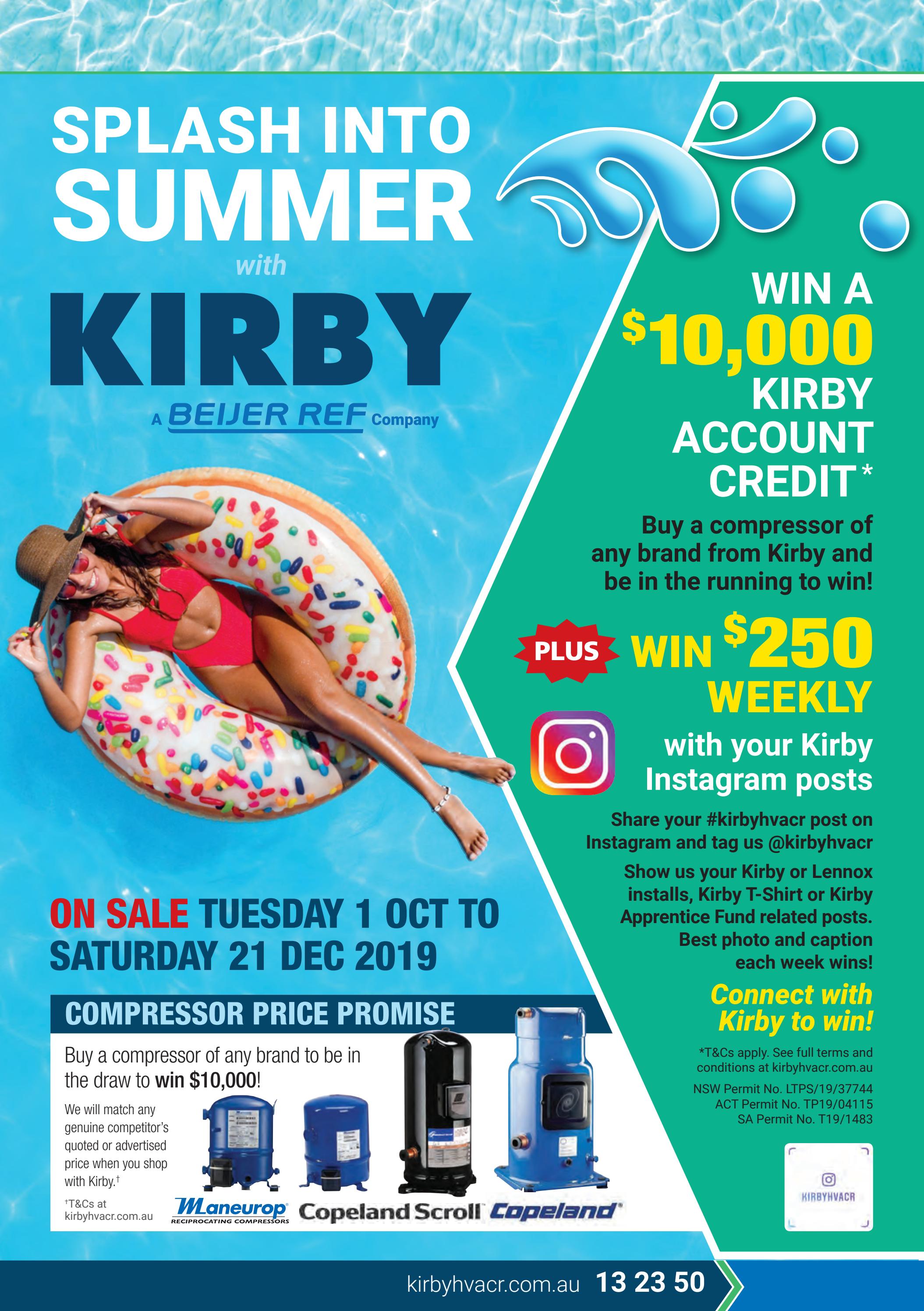 Kirby Splash into Summer Catalogue by Kirby HVAC&R Pty Ltd Issuu