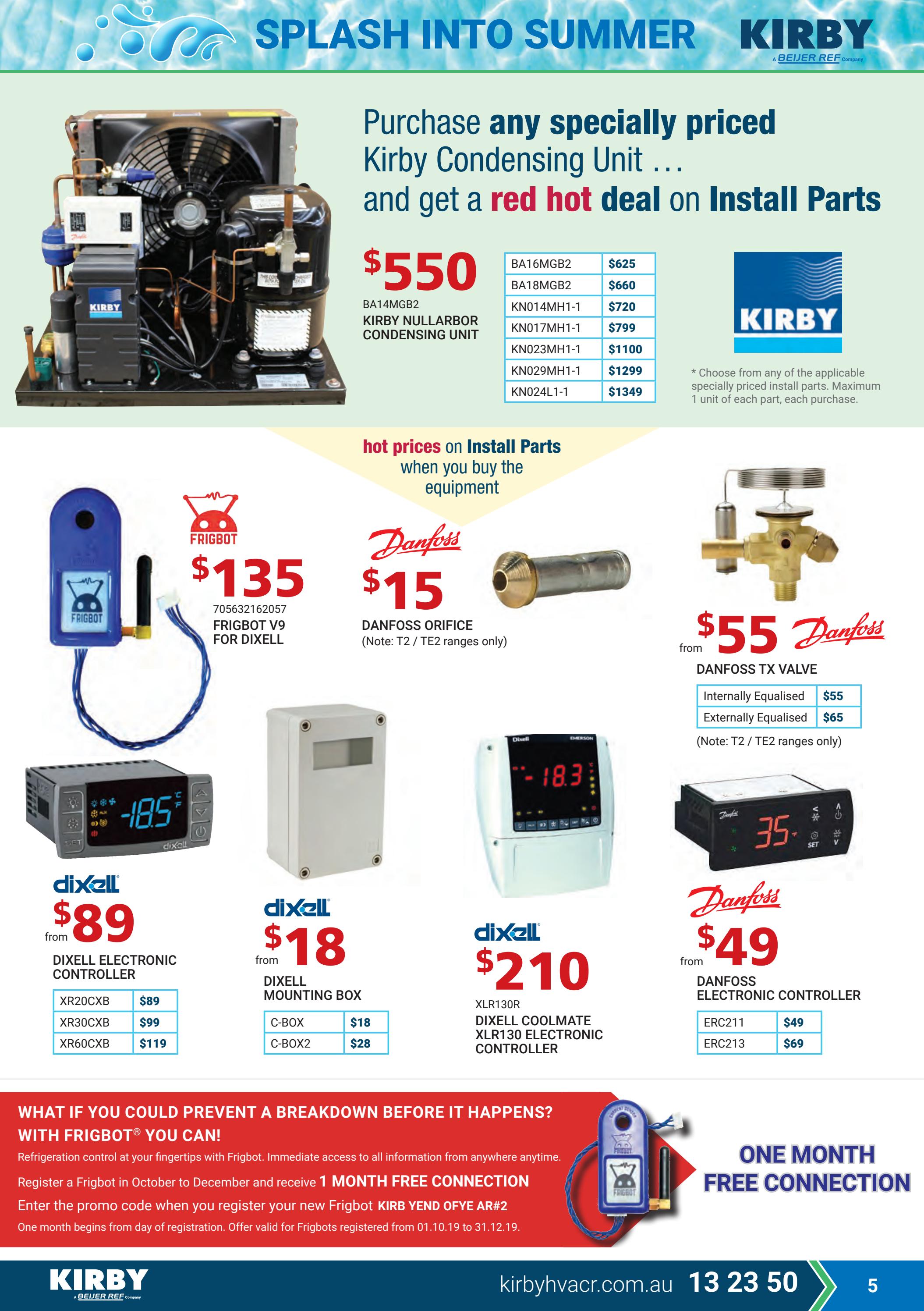 Kirby Splash into Summer Catalogue by Kirby HVAC&R Pty Ltd Issuu