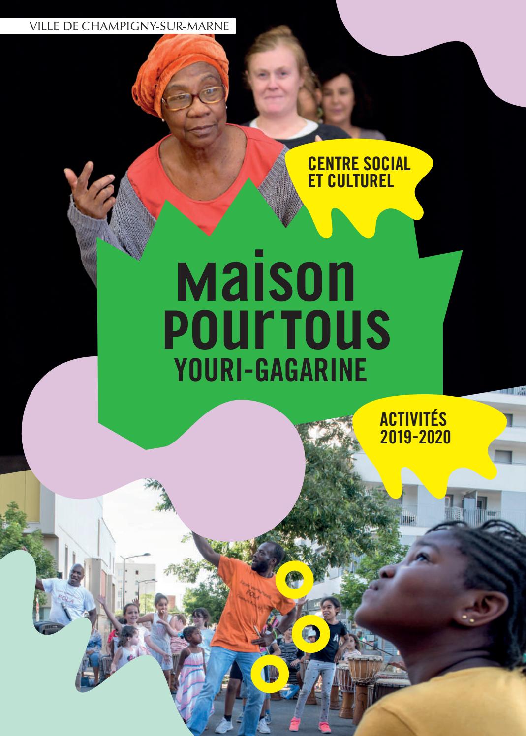 Brochure Maison pour Tous YouriGagarine 19/20