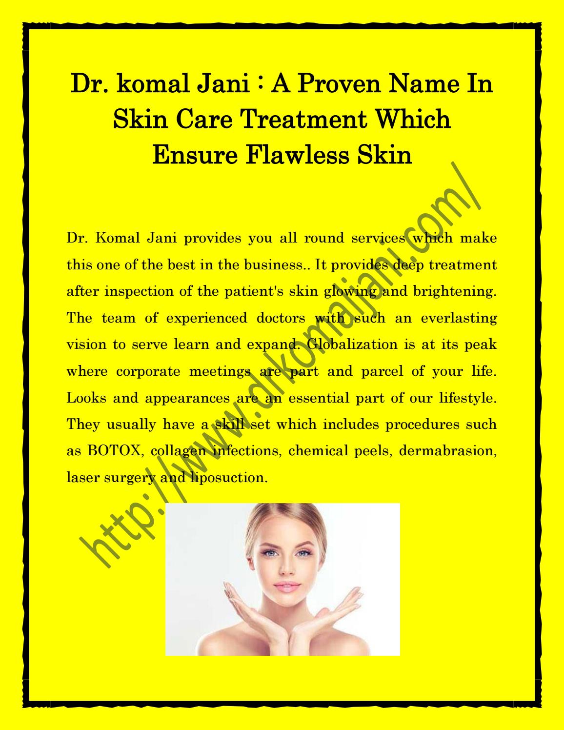 Best Skin Specialist in Ghatkopar Call Us 9769167039 by DR Komal Jani