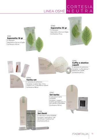 Amenities 酒店 made in 意大利 第 17 页