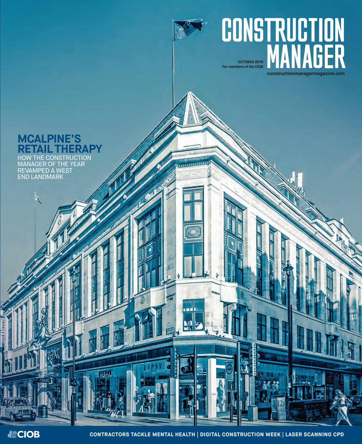 Construction Manager October 2019 By Construction Manager Issuu